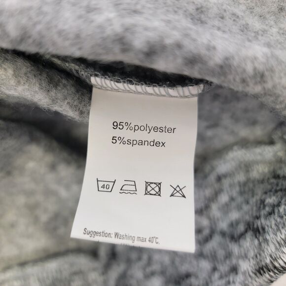 Coofandy Mens Marled Gray Qtr Button Pullover Long Sleeve Sweater S NWT - Picture 14 of 16